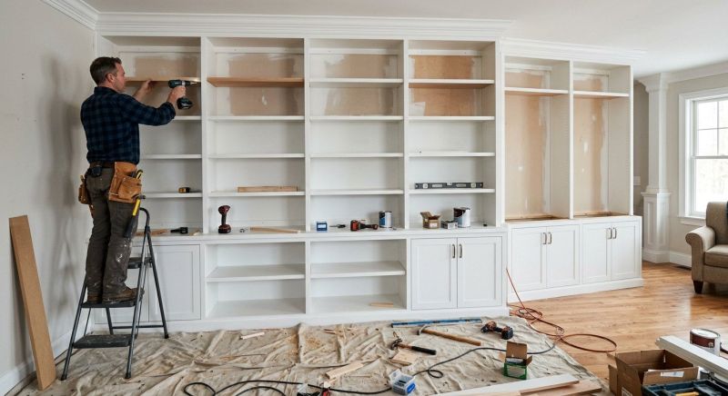 Built In Shelving Service in Greensboro, NC